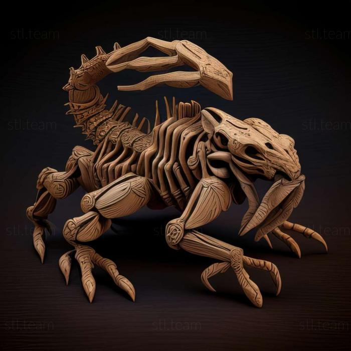 3D model Euscorpius (STL)